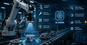 AI Vision Systems for Industrial Automation_ 8 Ways Intelligent Vision Is Transforming Smart Manufacturing