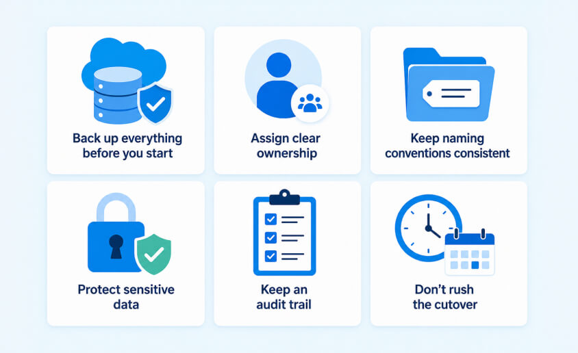 Best Practices for a Smooth Salesforce CRM Migration